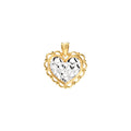 925 STERLING SILVER MULTI-HEART PENDANT