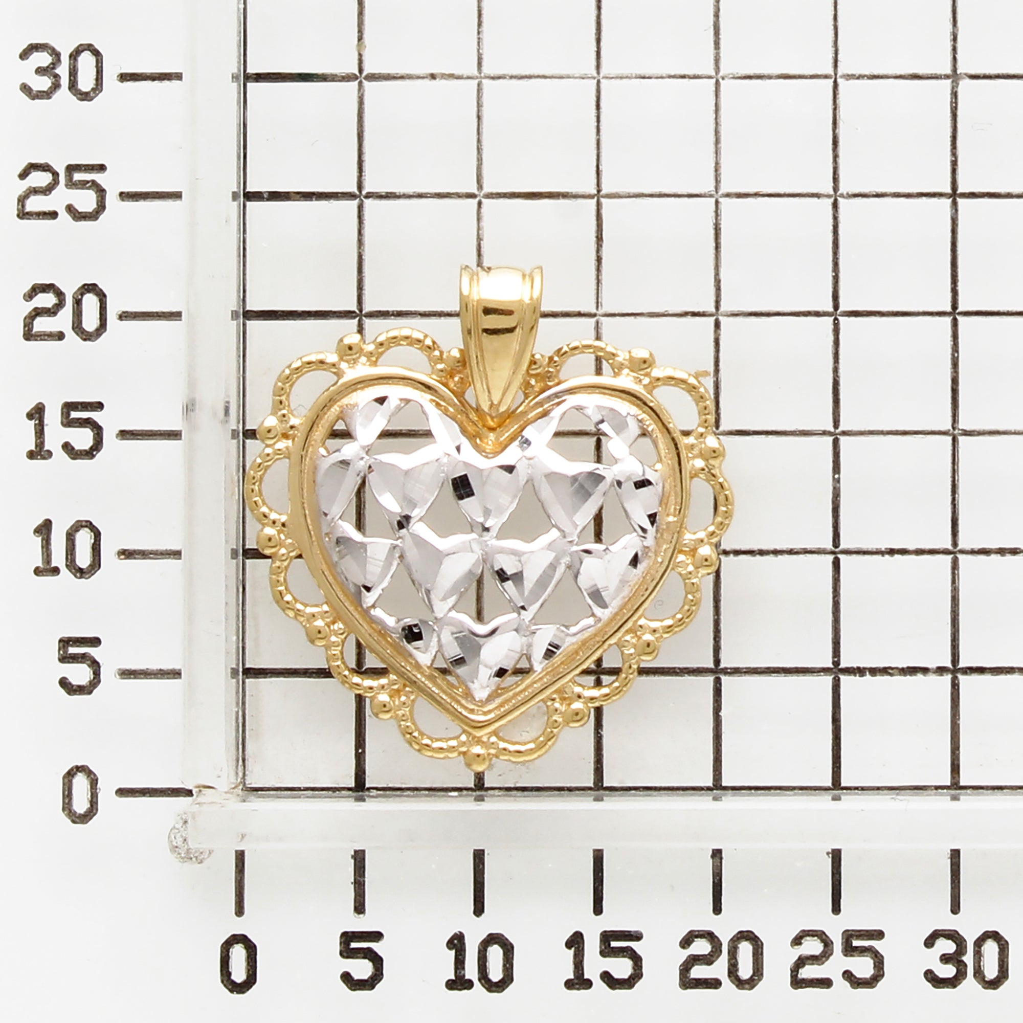 925 STERLING SILVER MULTI-HEART PENDANT