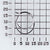 925 STERLING SILVER 15.0 MM. TRIPLE ROUND TUBES HOOP EARRINGS F7281