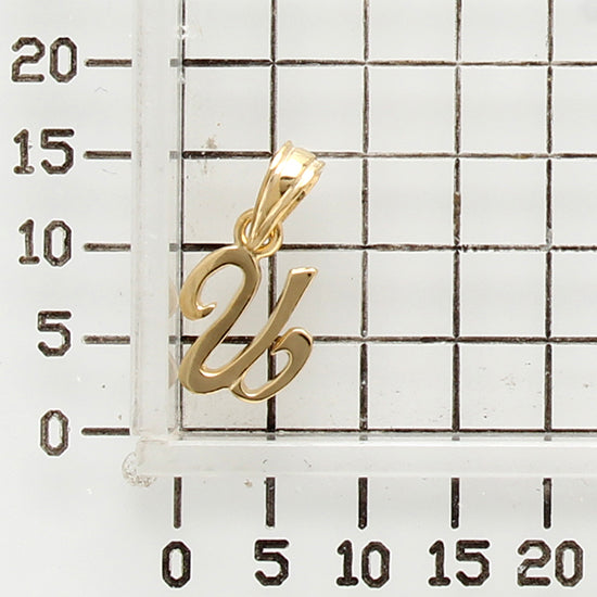 925 STERLING SILVER LITTLE "U" PENDANT F75669