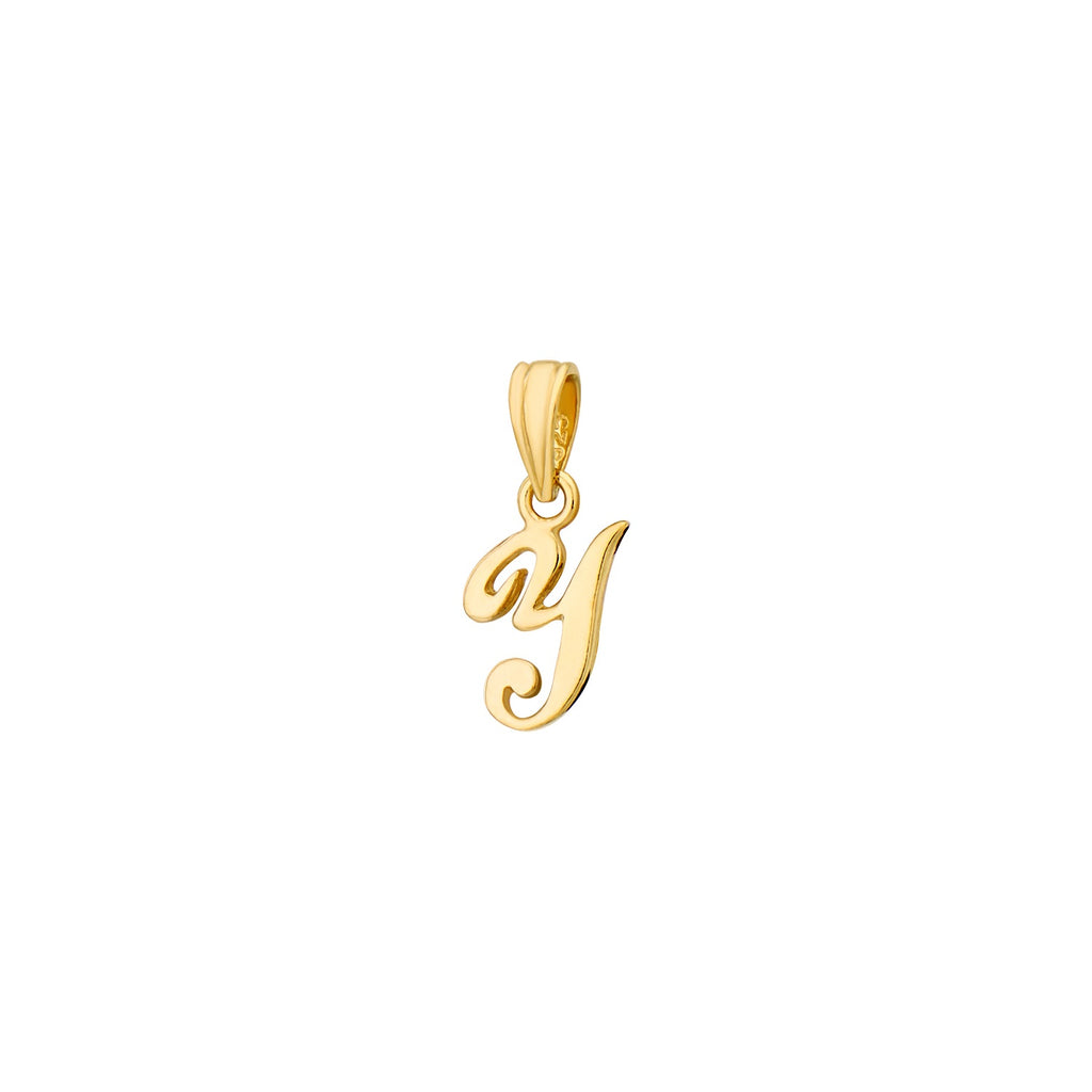 925 STERLING SILVER LITTLE "Y" PENDANT F75673