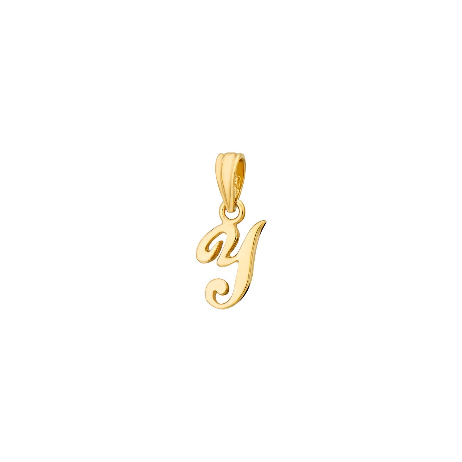 925 STERLING SILVER LITTLE "Y" PENDANT F75673