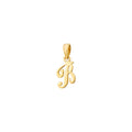 925 STERLING SILVER LITTLE "B" PENDANT F75754