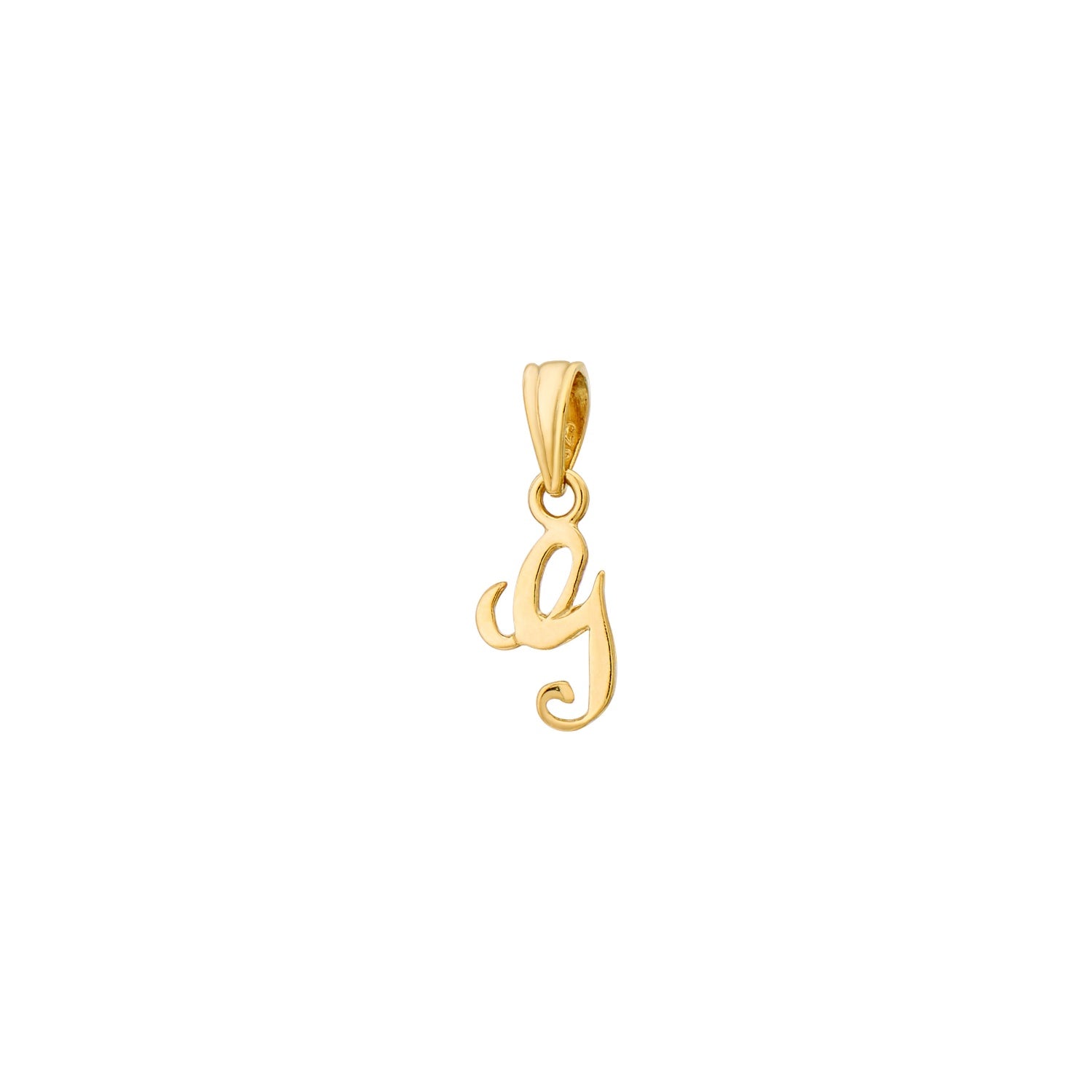 925 STERLING SILVER LITTLE "G" PENDANT F75759