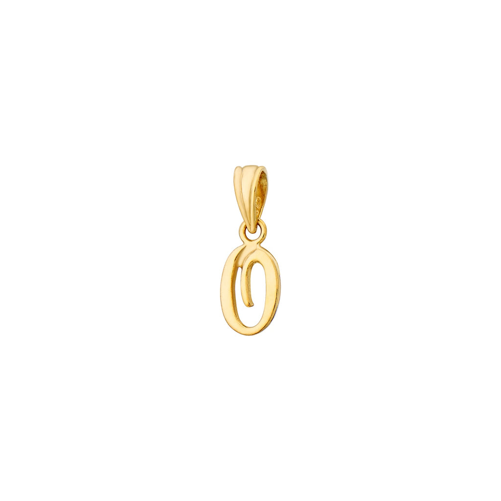 925 STERLING SILVER LITTLE "O" PENDANT F75766