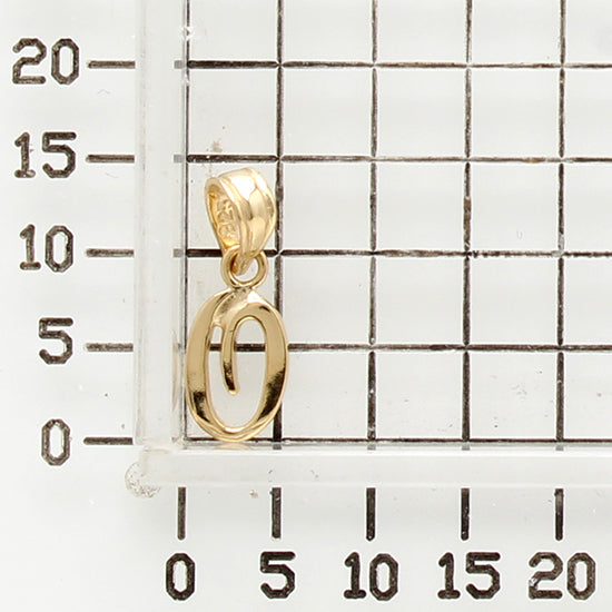 925 STERLING SILVER LITTLE "O" PENDANT F75766