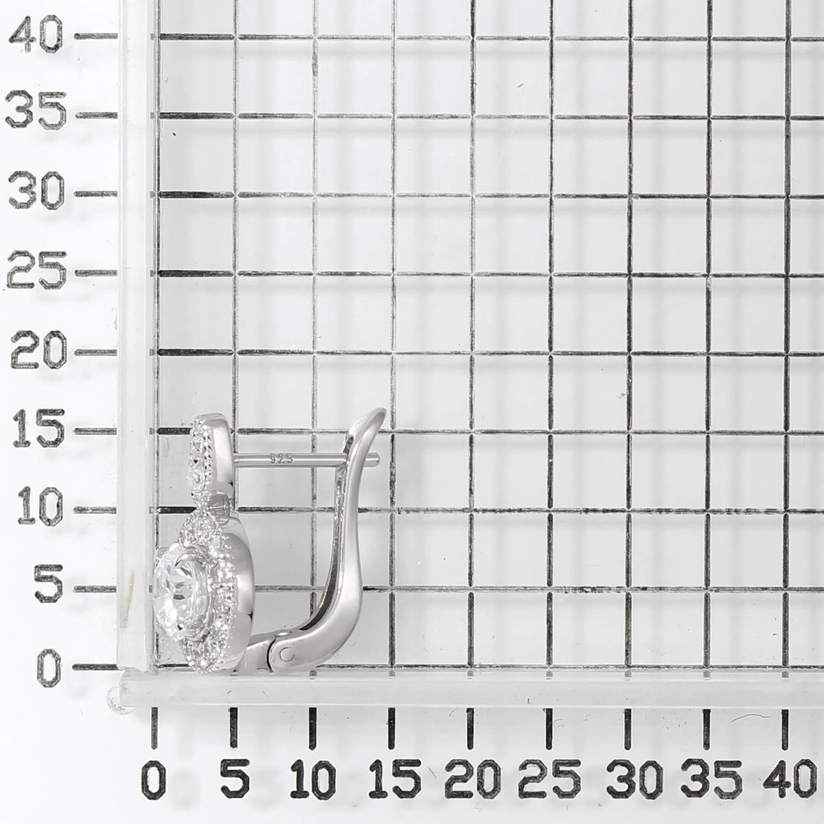 1K GOLD BRIDAL EARRINGS