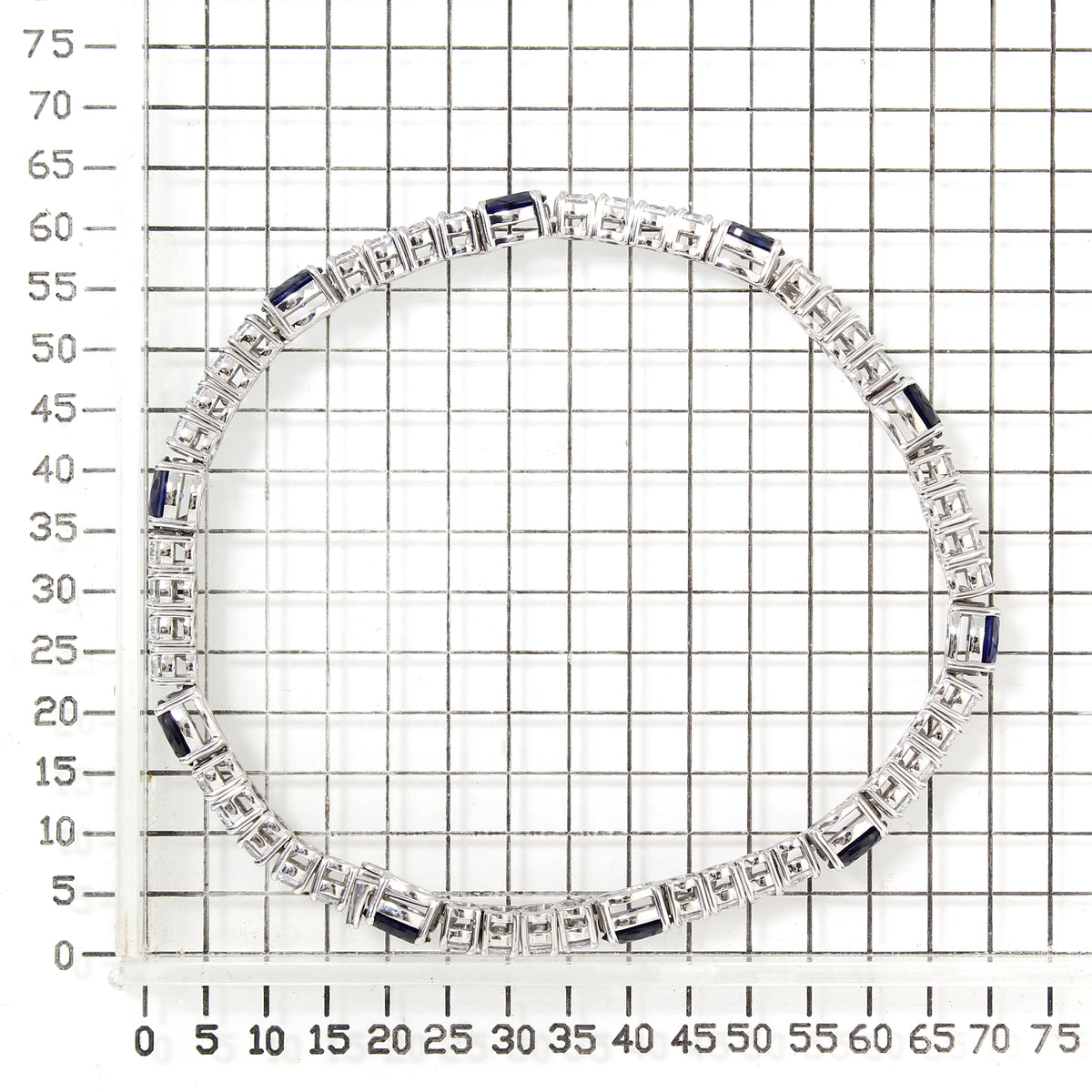 1K GOLD TENNIS BRACELET