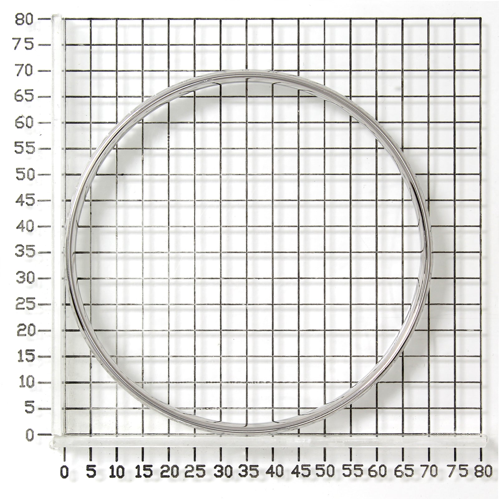 925 STERLING SILVER DIAMOND CUT TUBING SLIP ON BANGLE