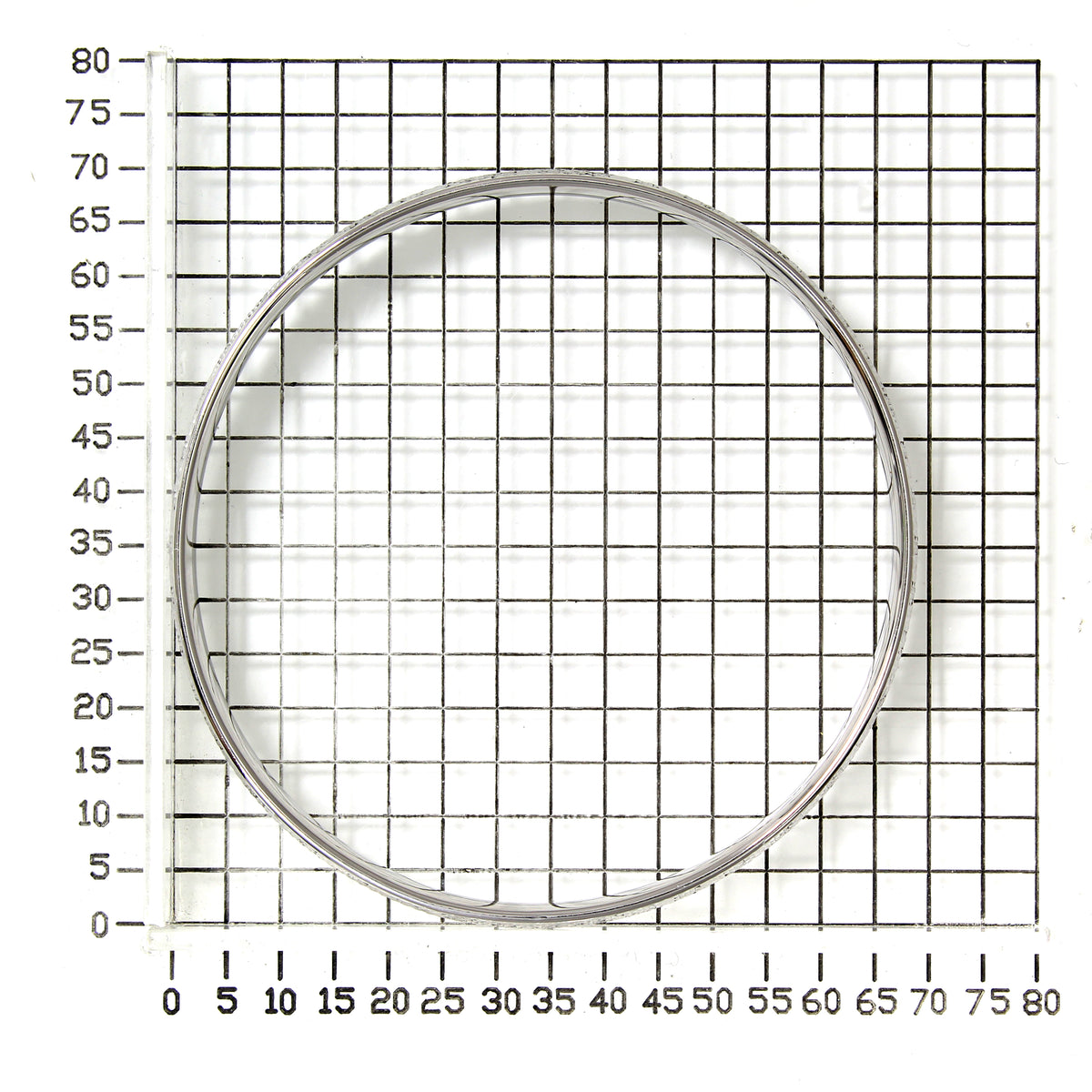 925 STERLING SILVER DIAMOND CUT TUBING SLIP ON BANGLE