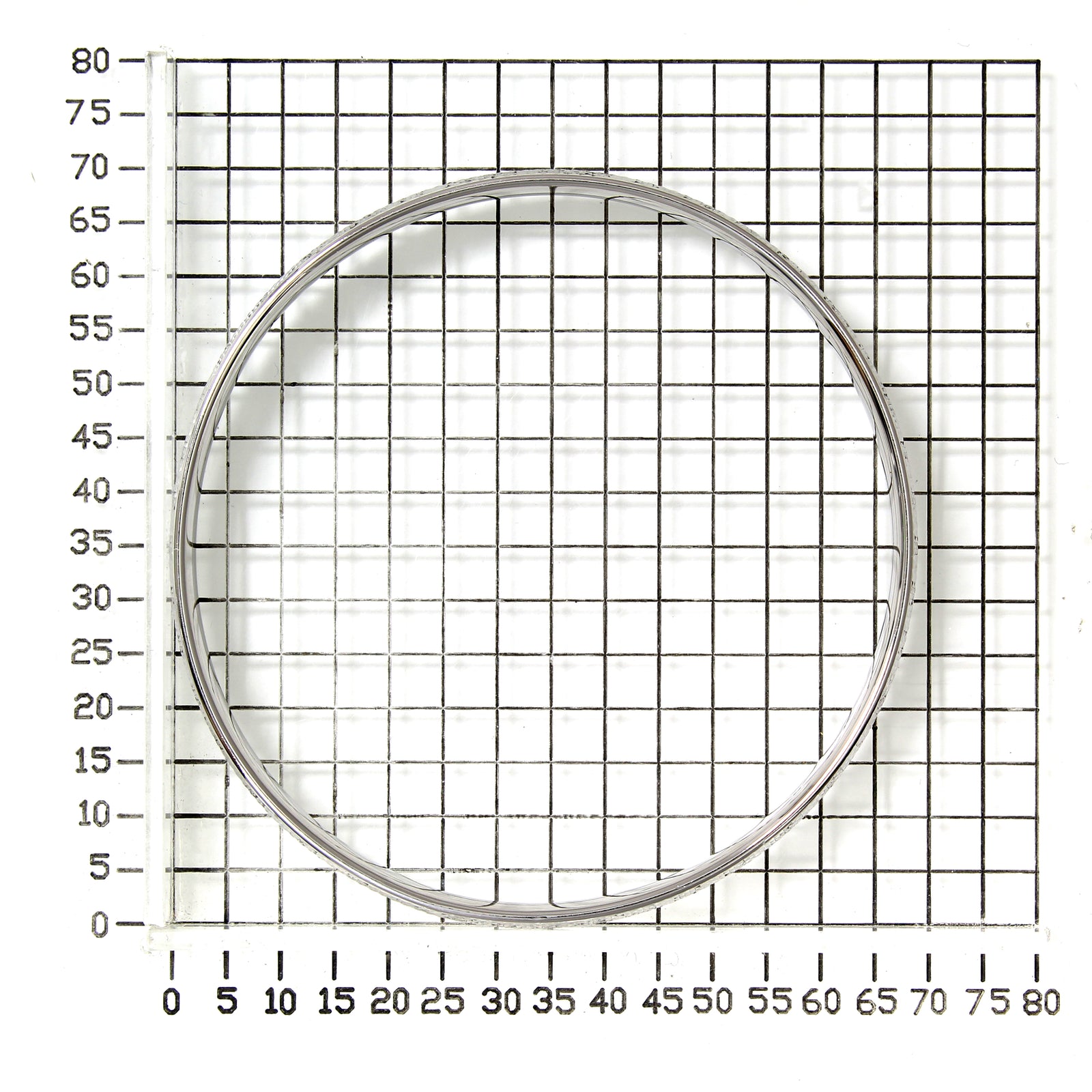 925 STERLING SILVER DIAMOND CUT TUBING SLIP ON BANGLE