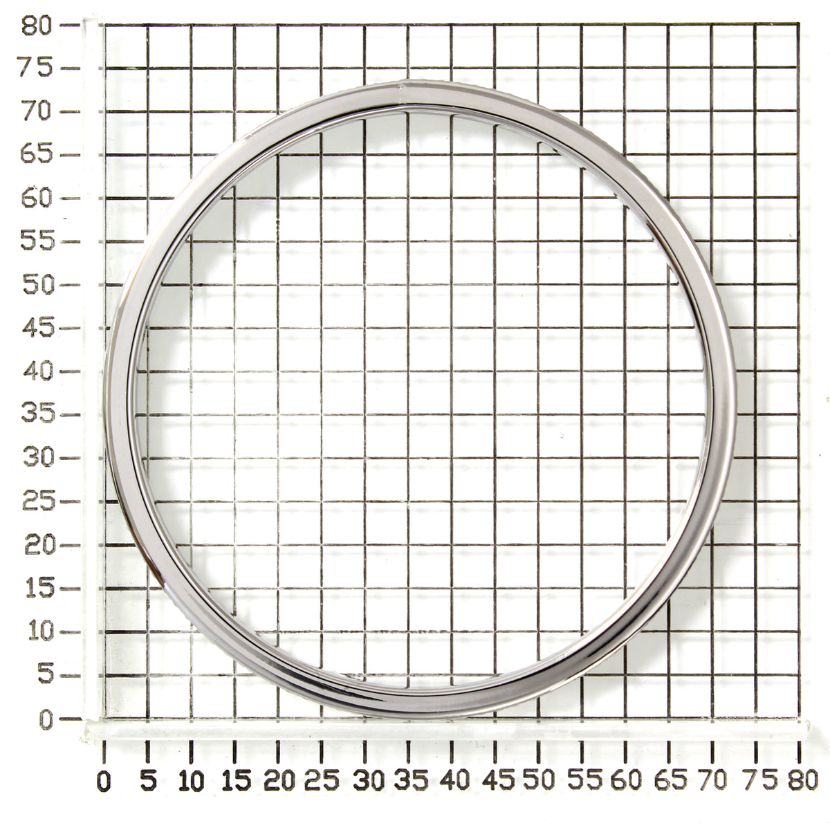 925 STERLING SILVER DIAMOND CUT TUBING SLIP ON BANGLE